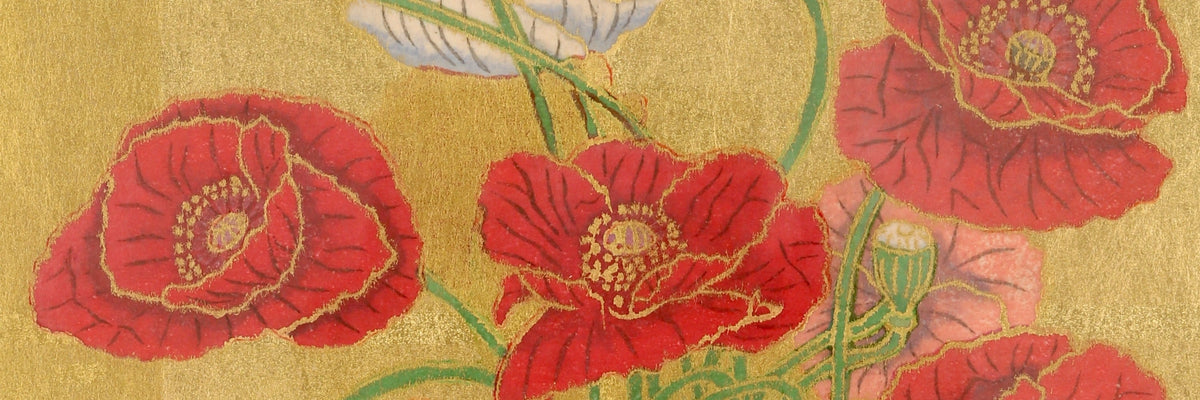 Floral Still Life Paintings — Original Japanese Woodblock