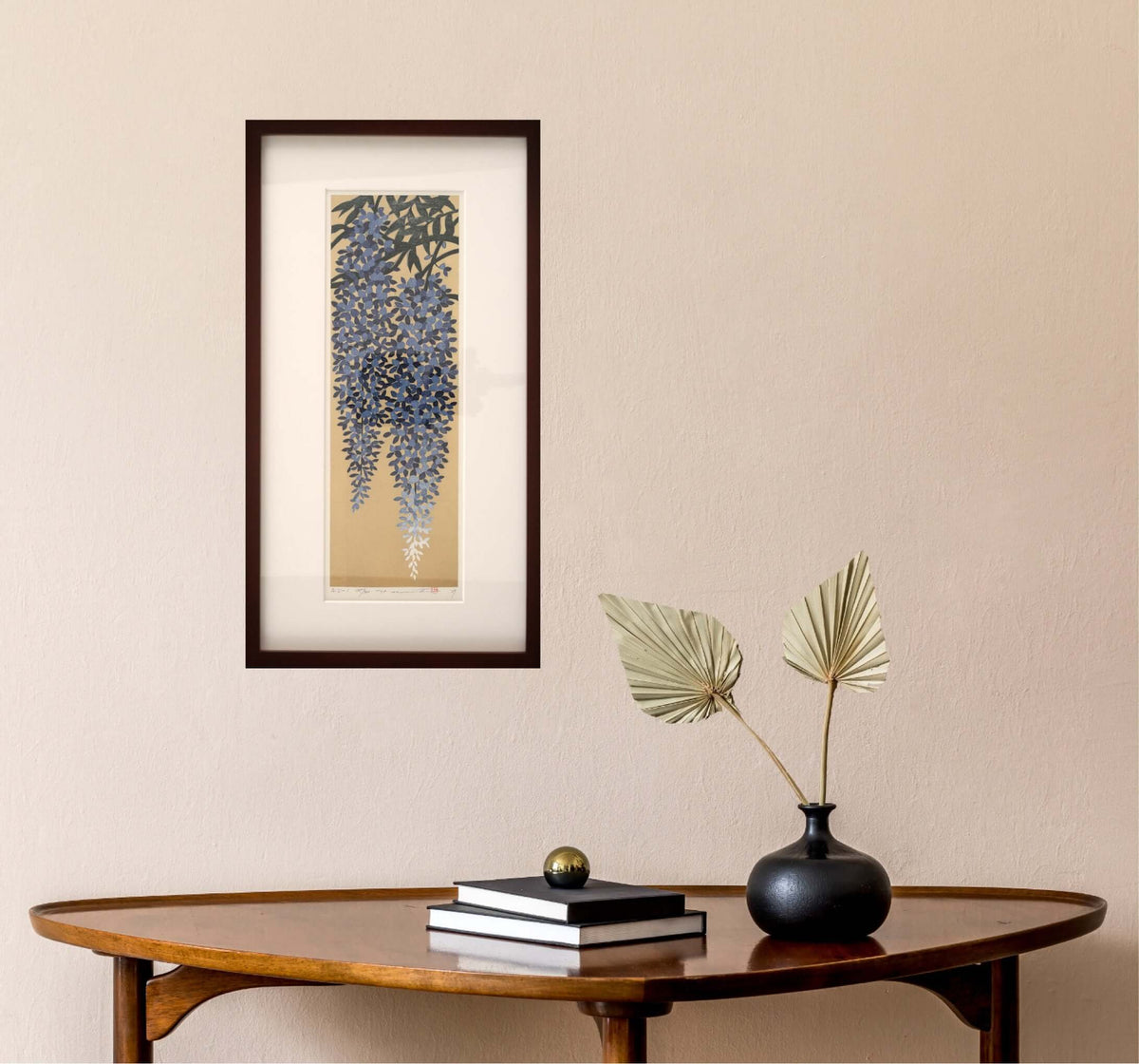 Hajime Namiki - Wisteria 1 - Museum Frame
