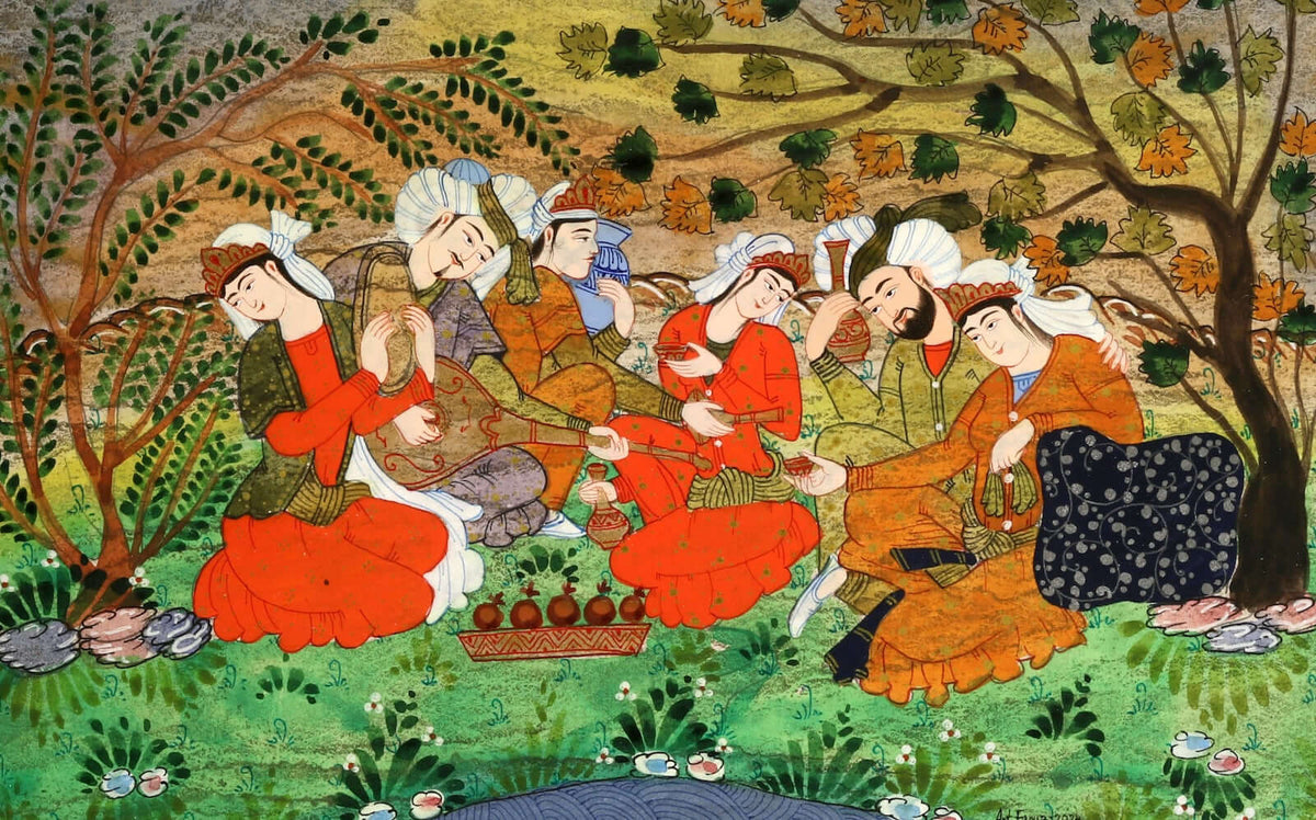 persian-miniature-feruz-
