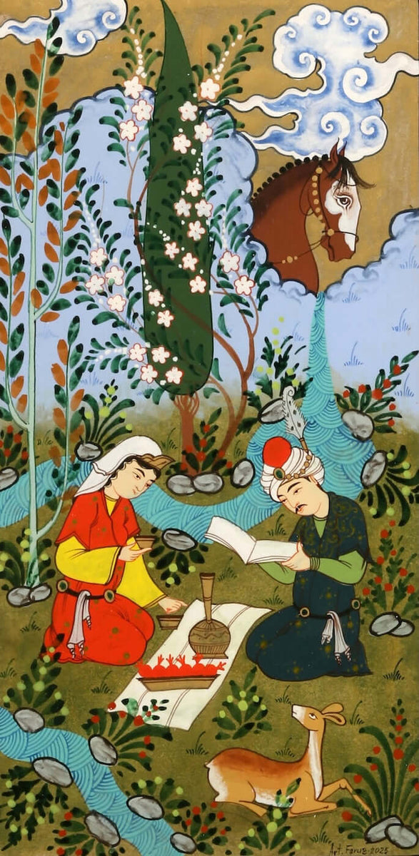 persian-miniature-feruz-