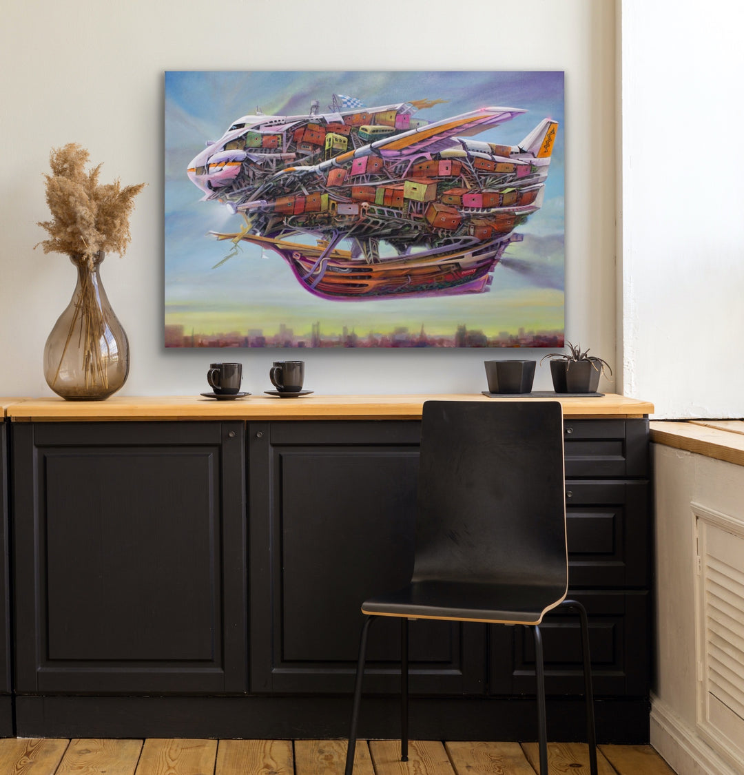 Boeing 707 | Canvas Print by Lobsang Durney