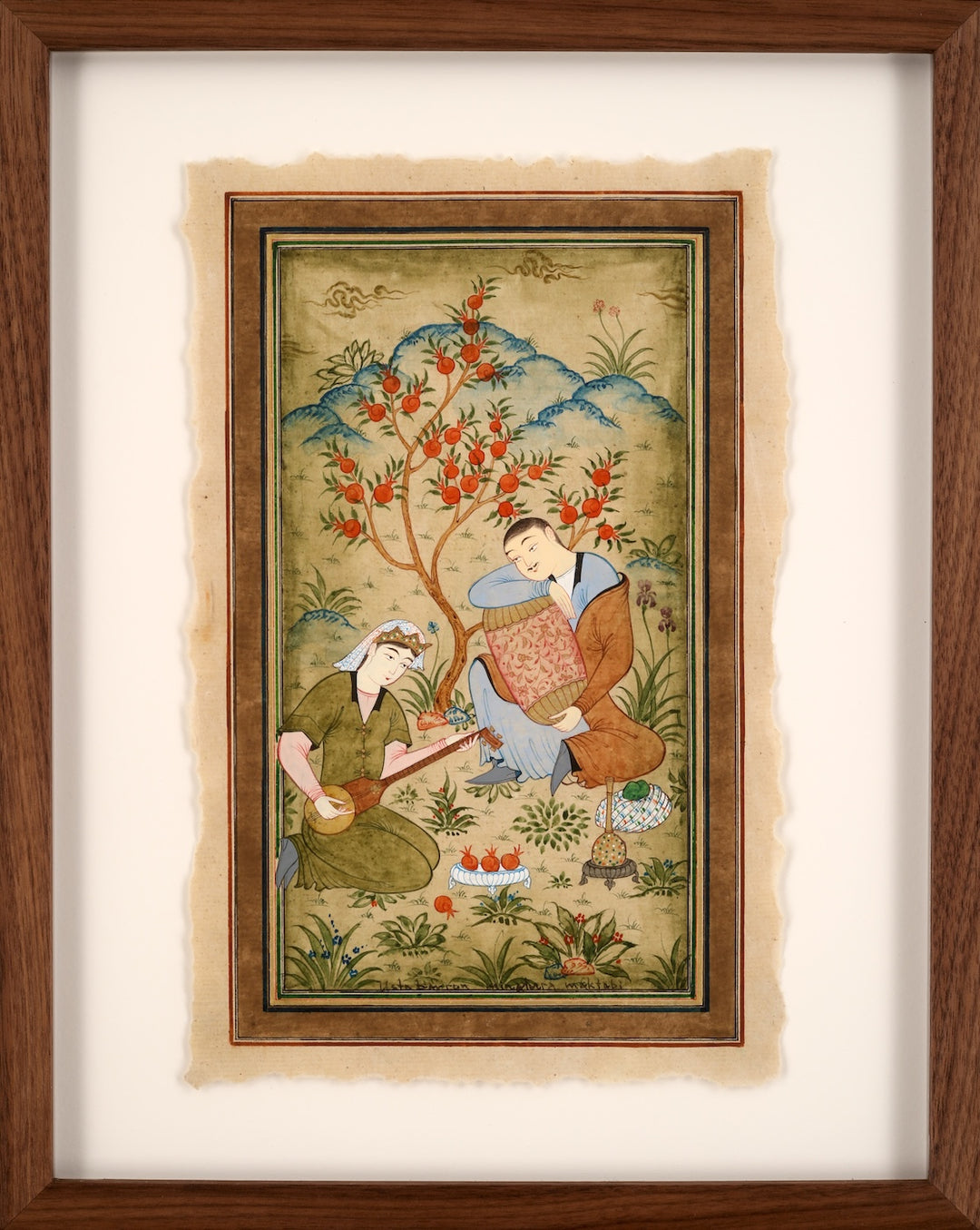 Persian miniature - To the Music - Davron Toshev