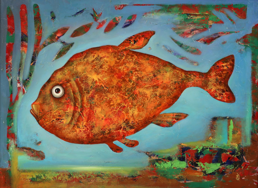 george-abramidze-orange-fish-