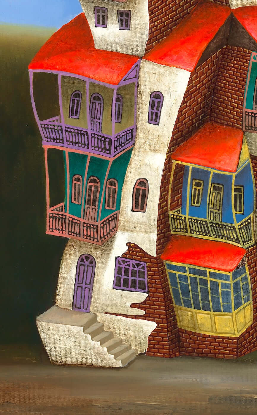 Modern Surrealist Art - George Abramidze - Senaki