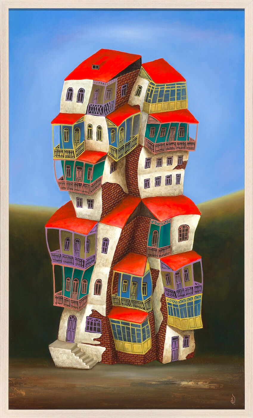 Modern Surrealist Art - George Abramidze - Senaki