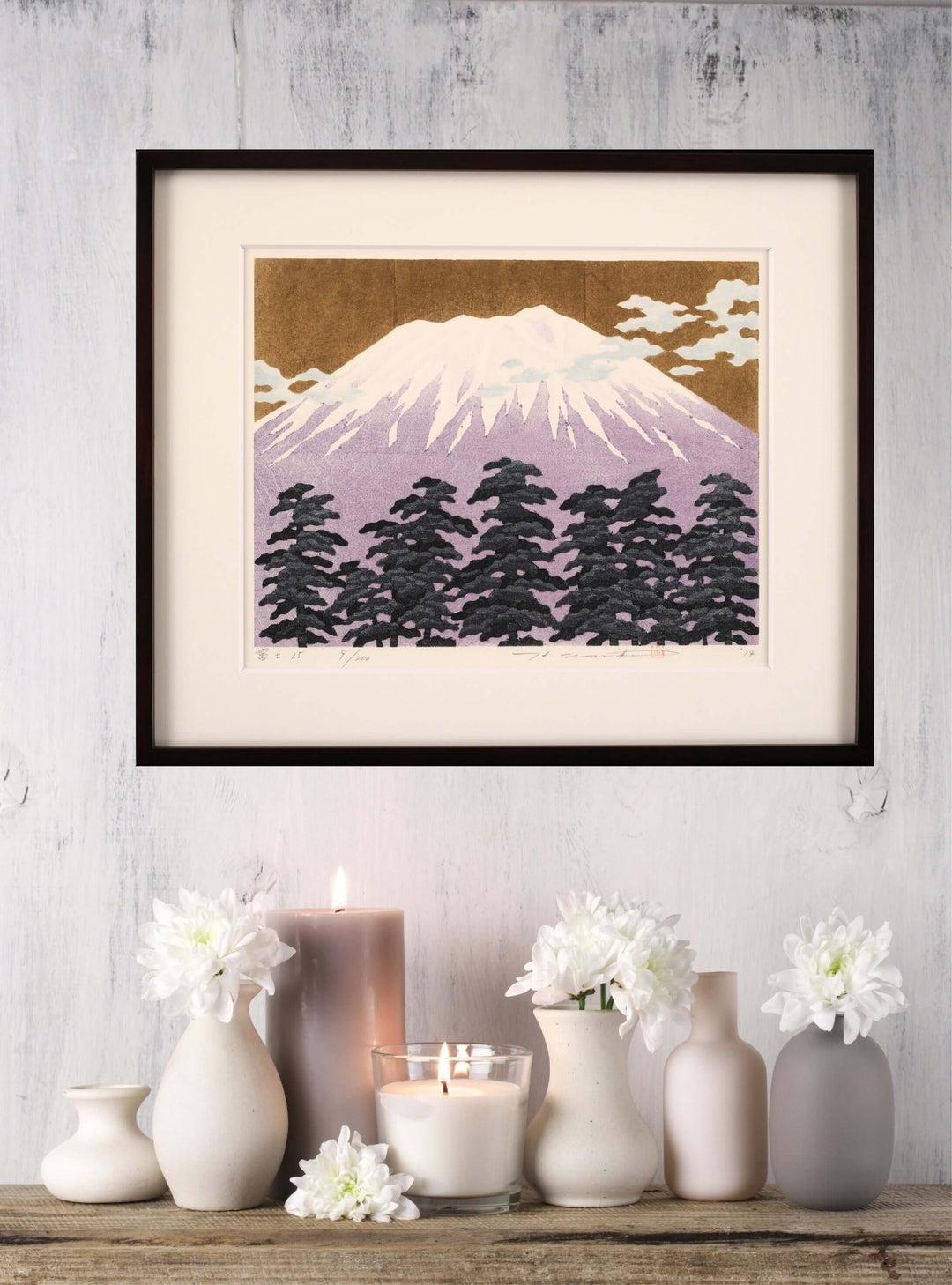 Hajime Namiki - Fuji 15 - Museum Frame