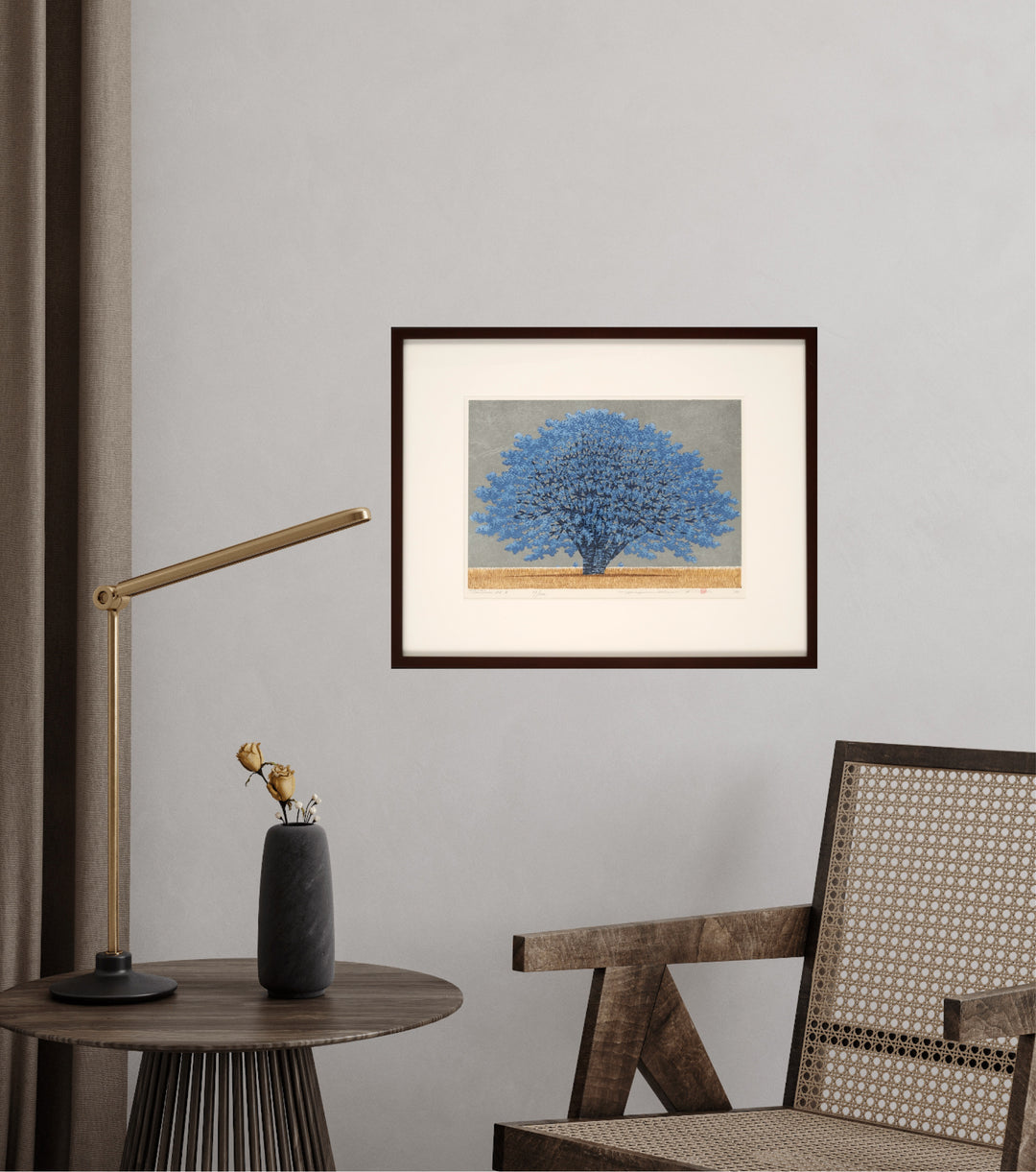 絵画 TREE Tree Scene 156 B - Museum Frame - Hajime Namiki