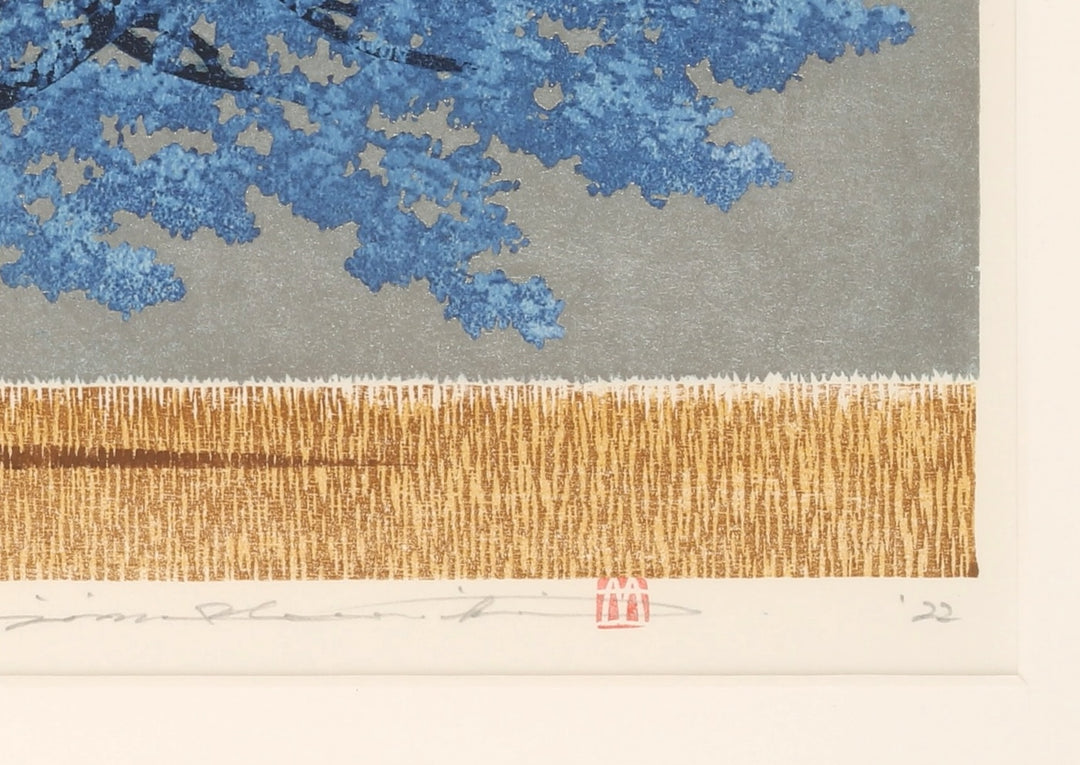 Tree Scene 156 B - Museum Frame - Hajime Namiki