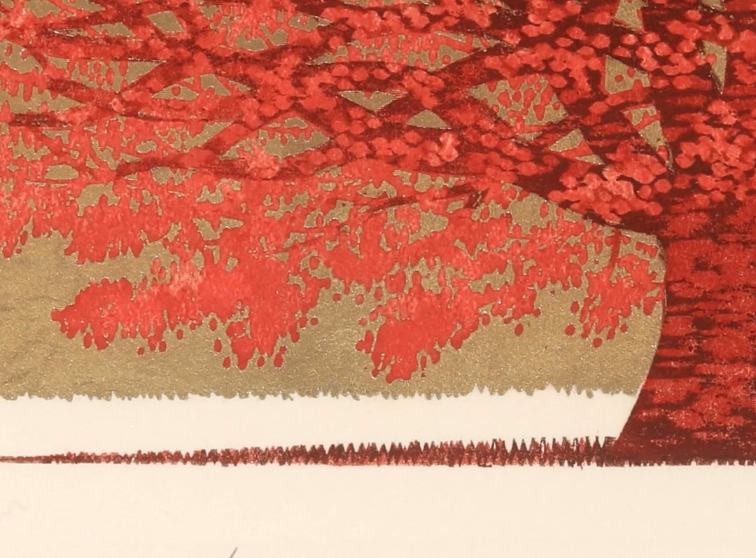 Tree Scene 160 A - Museum Frame - Hajime Namiki