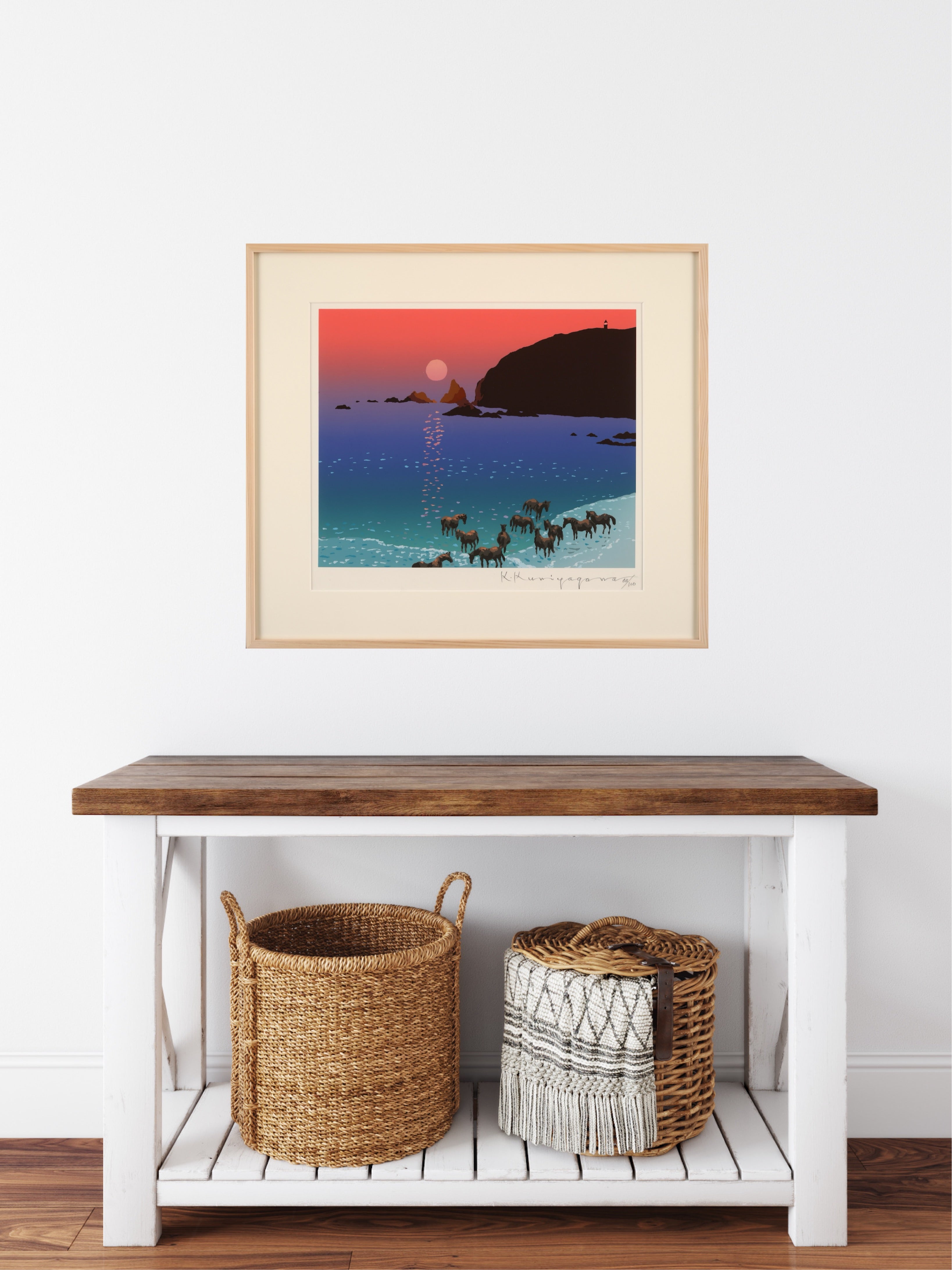 Cape of the setting sun (Cape Erimo)