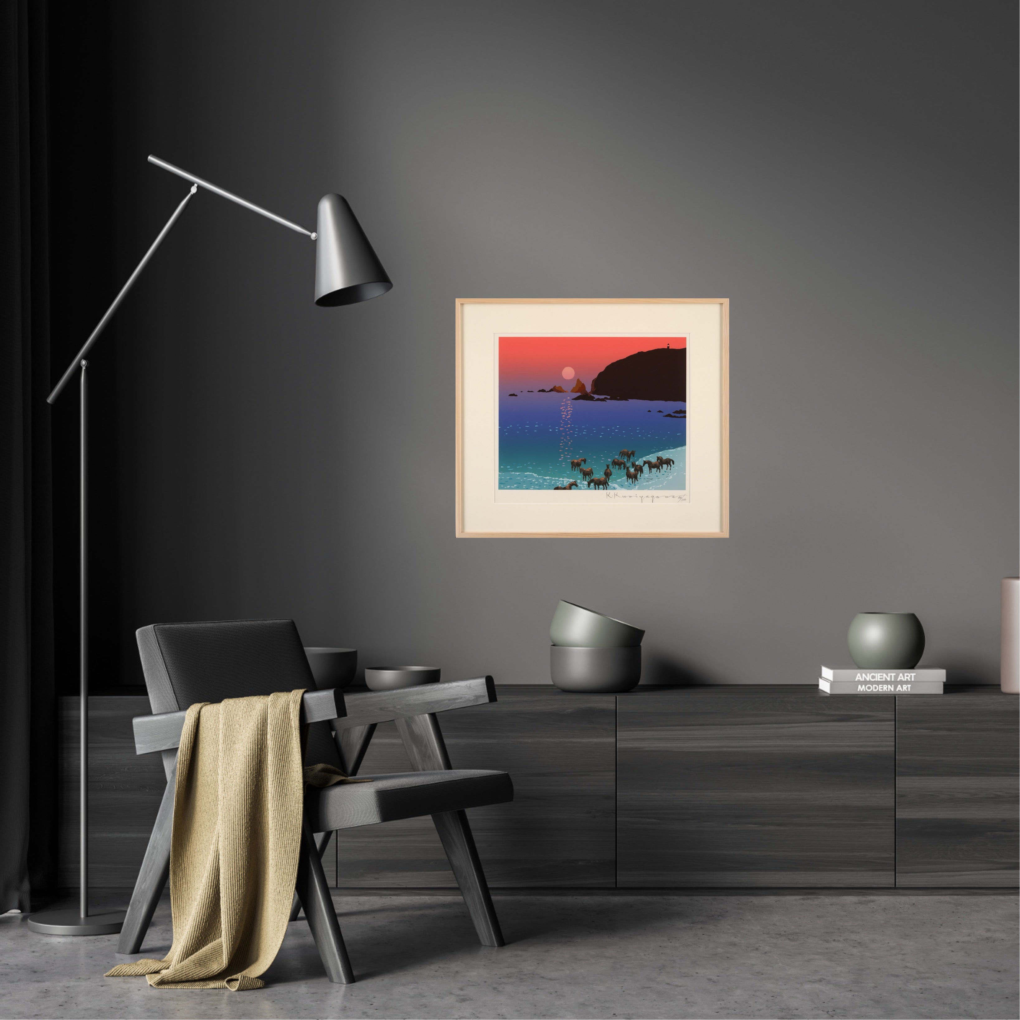 Cape of the setting sun (Cape Erimo)