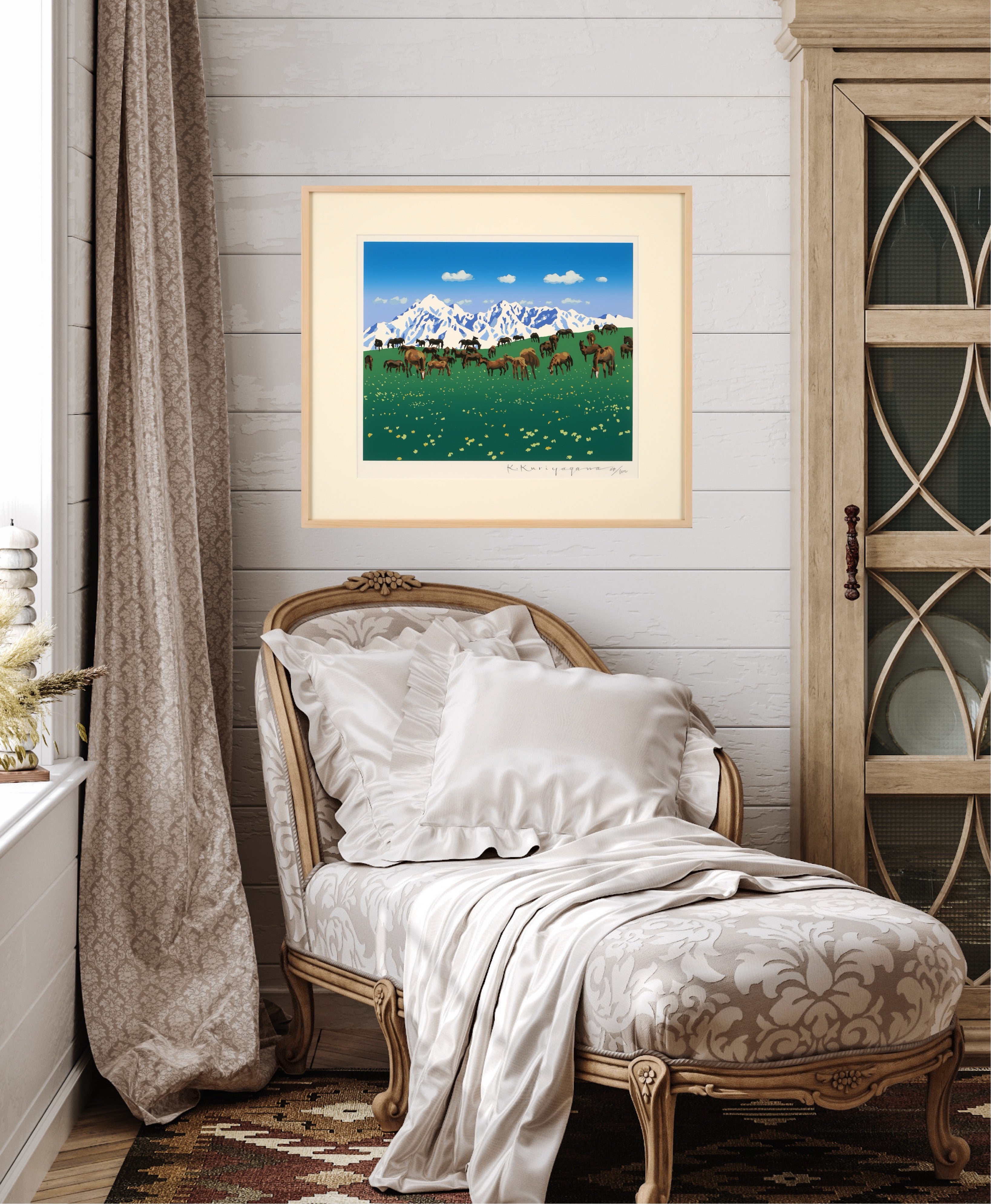 Dandelions blooming (Hidaka)