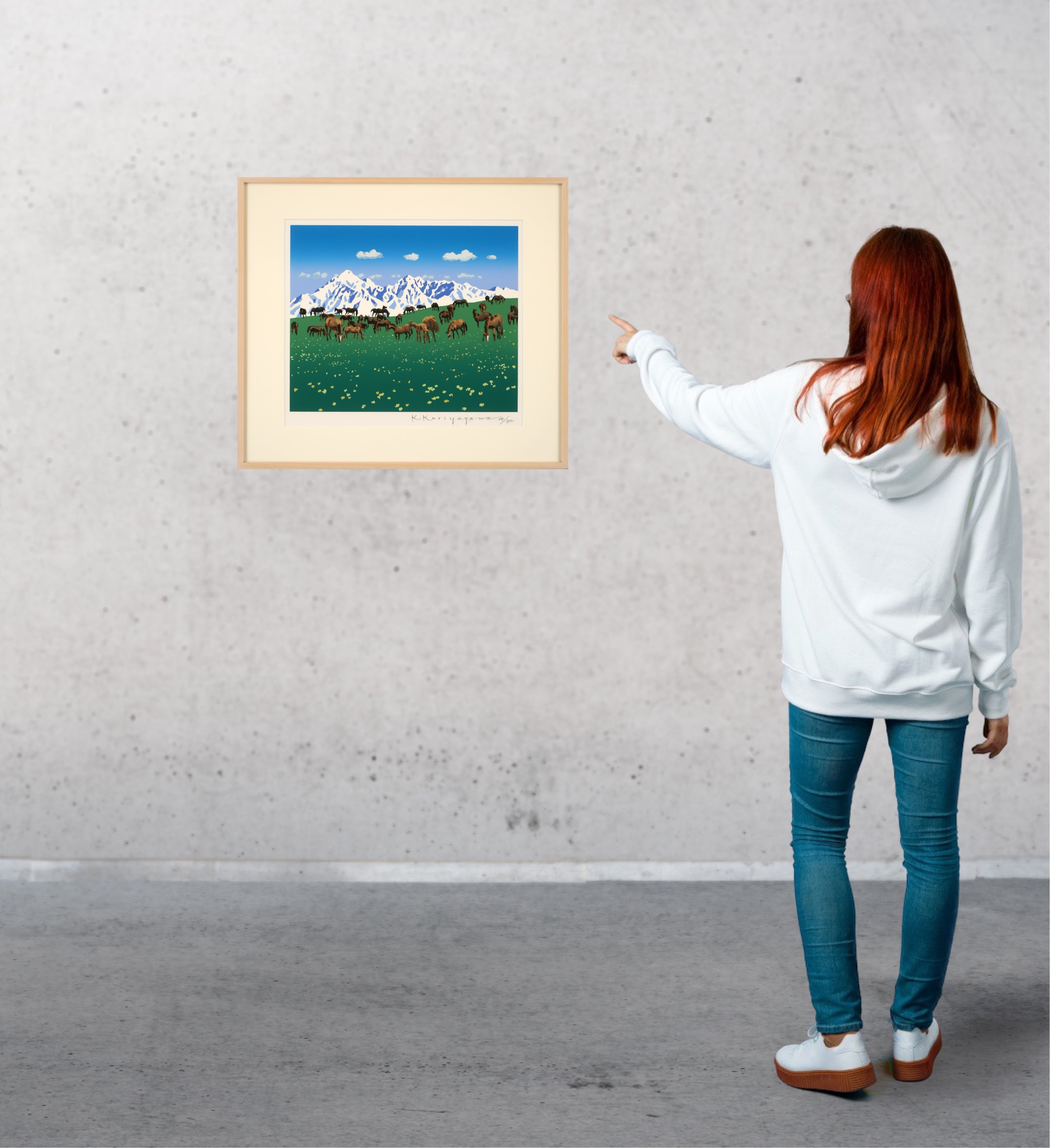 Dandelions blooming (Hidaka)