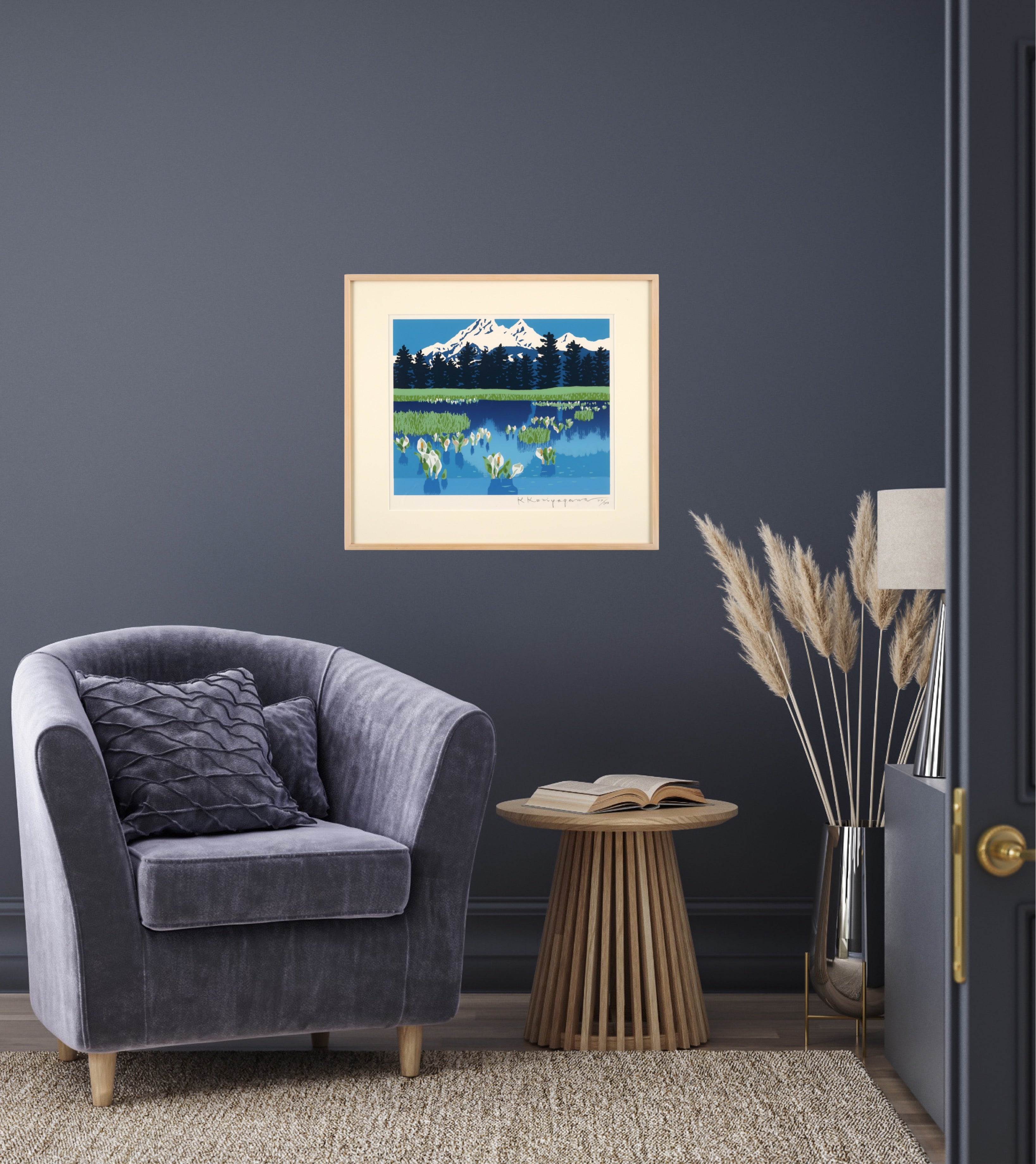 Swamp on a remote island (Rishiri, Hime-numa)