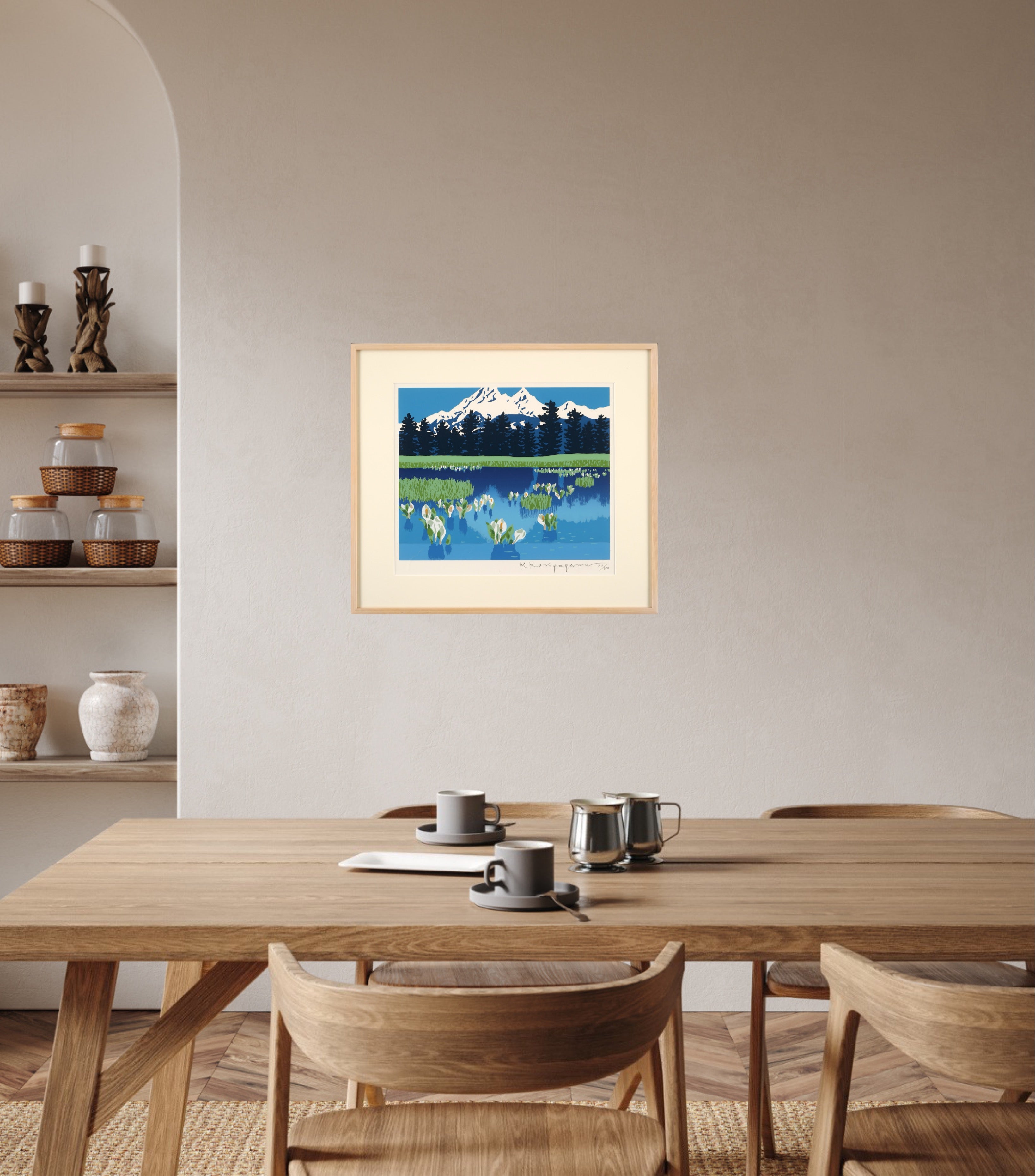 Swamp on a remote island (Rishiri, Hime-numa)