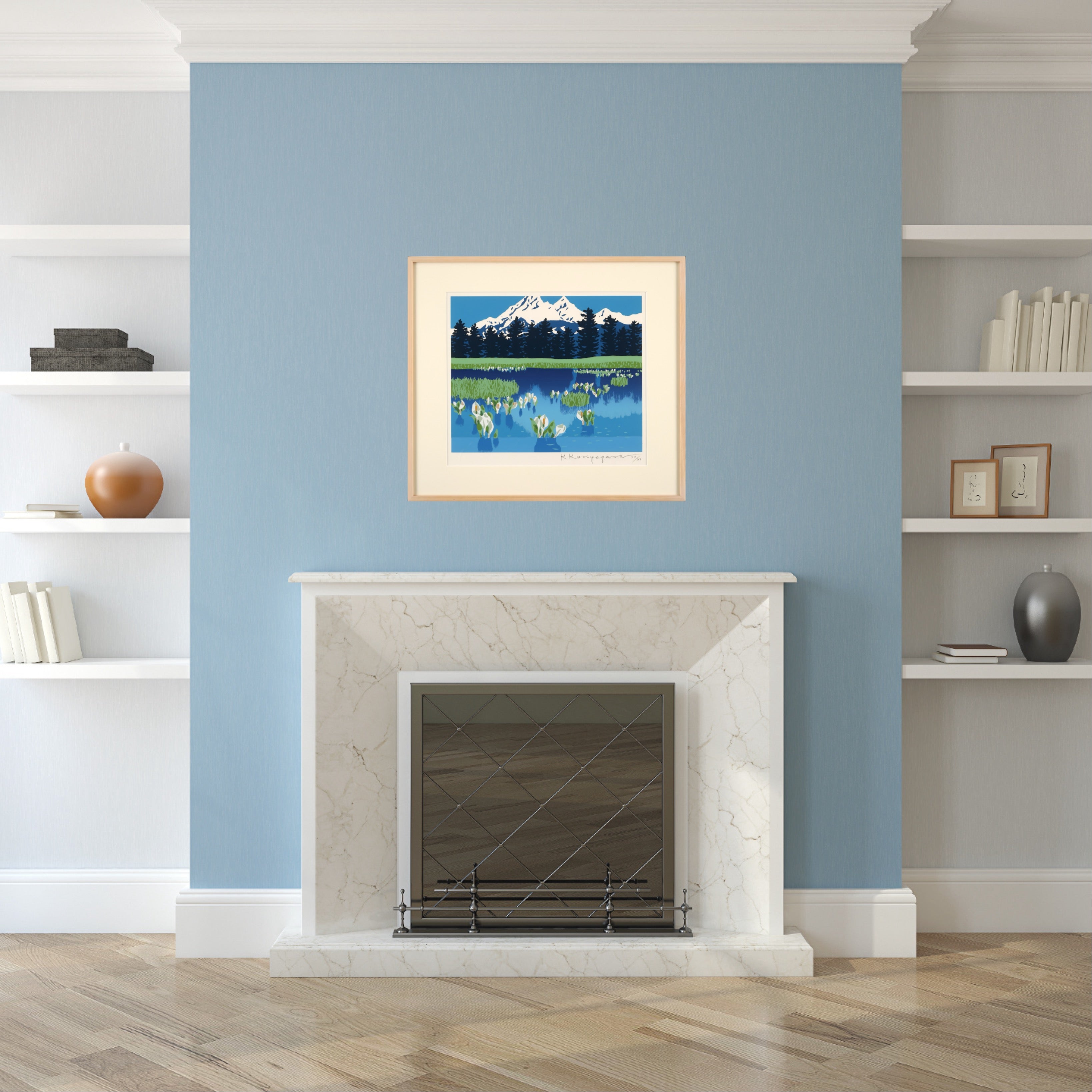 Swamp on a remote island (Rishiri, Hime-numa)