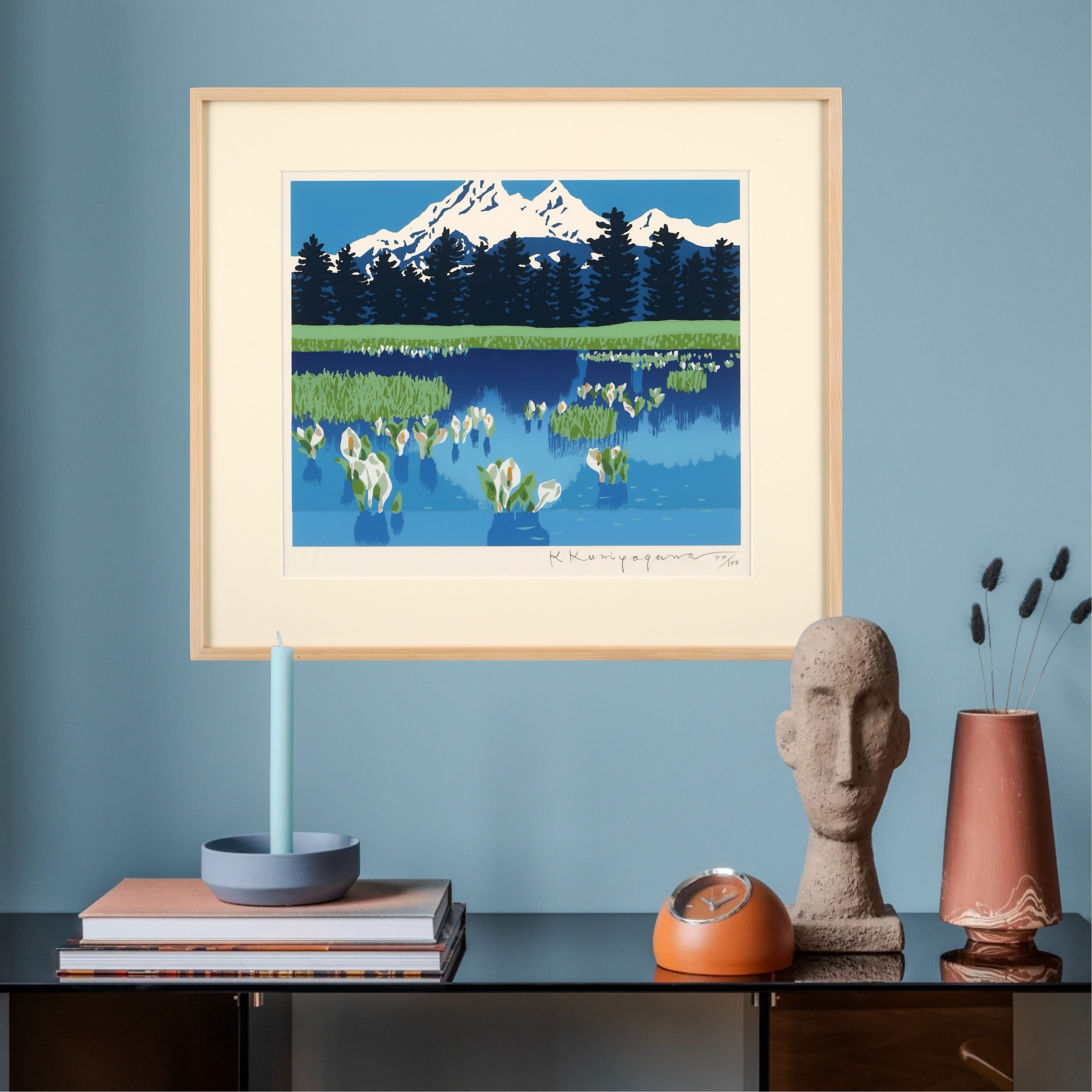 Swamp on a remote island (Rishiri, Hime-numa)