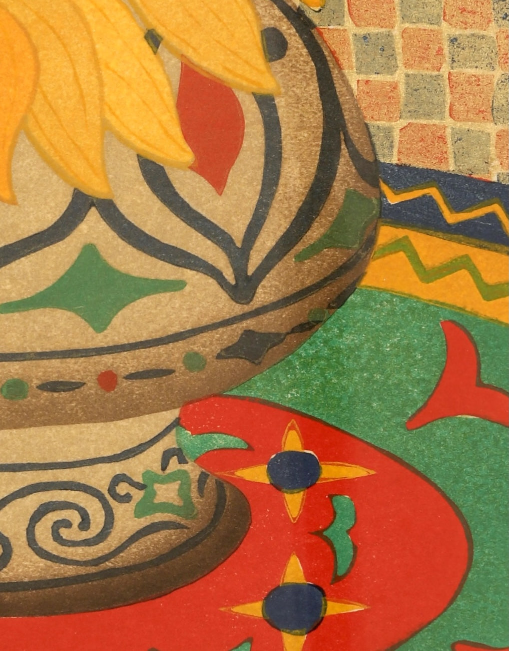 Framed Japanese woodblock prints by Yowsaku Sekino